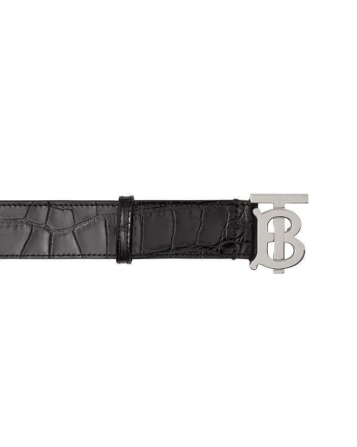 商品Burberry|Monogram Motif Embossed Leather Belt,价格¥4343,第4张图片详细描述