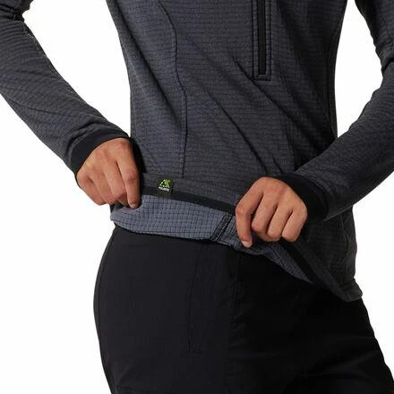 商品Mountain Hardwear|Polartec Power Grid Half-Zip Jacket - Women's,价格¥512,第4张图片详细描述