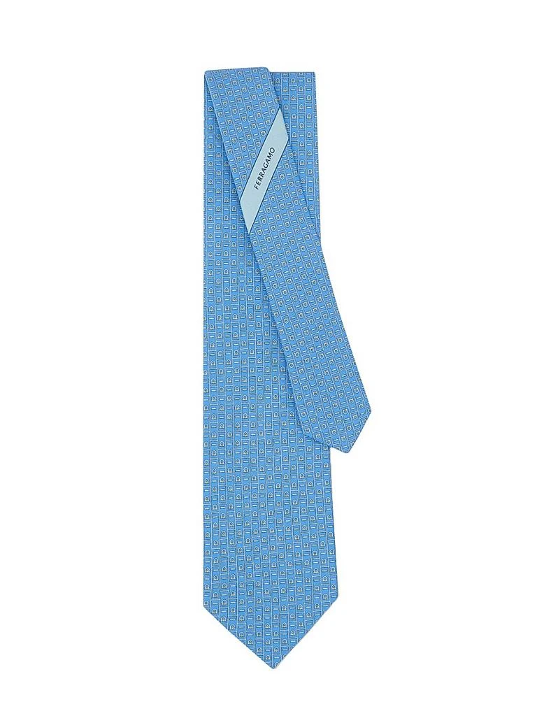 商品Salvatore Ferragamo|Viva Silk Gancini Tie,价格¥1771,第3张图片详细描述