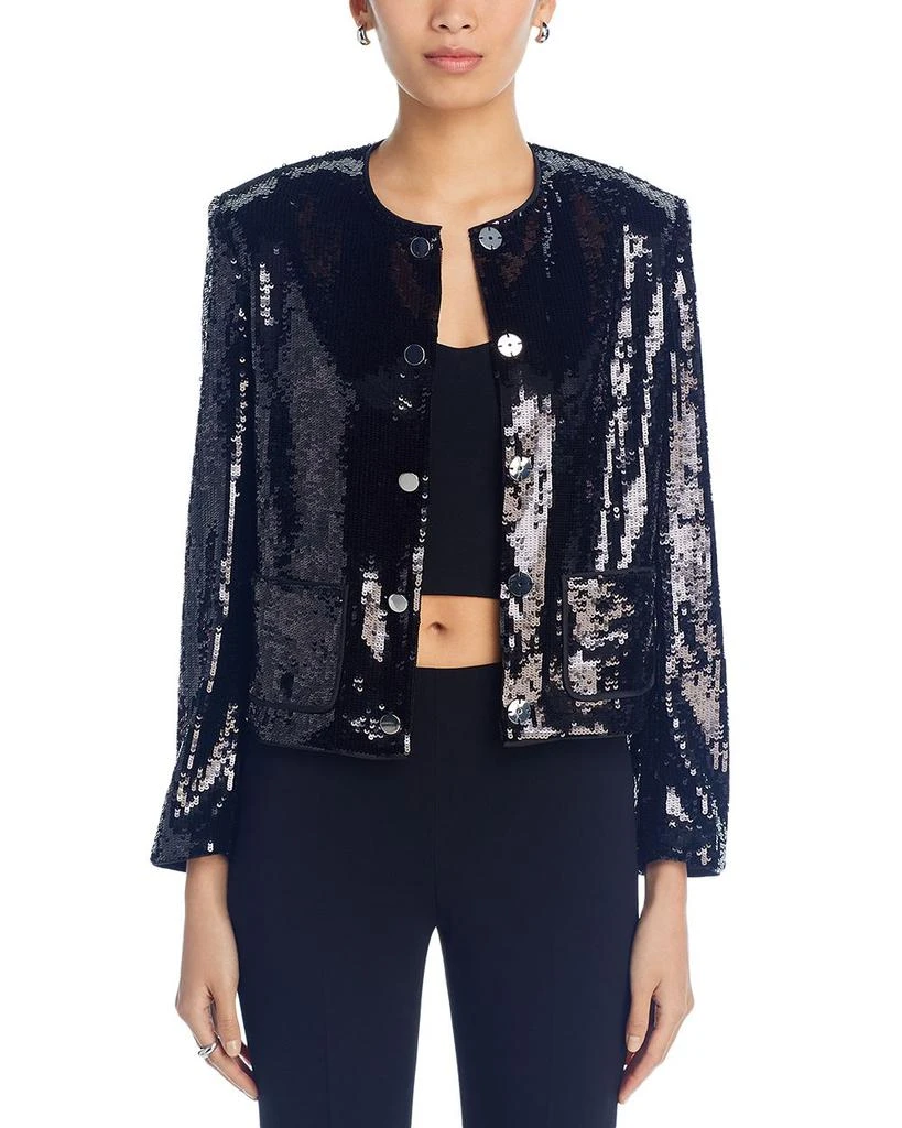 Sequined Cropped Jacket 商品