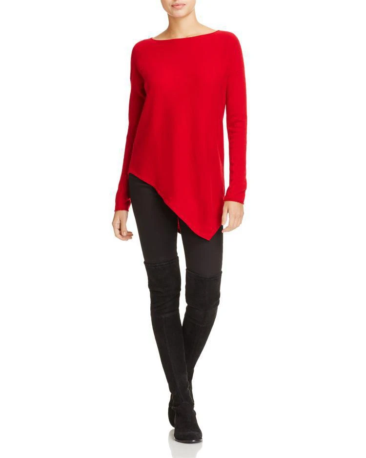 商品Bloomingdale's|Asymmetric Cashmere Sweater - 100% Exclusive,价格¥587,第3张图片详细描述