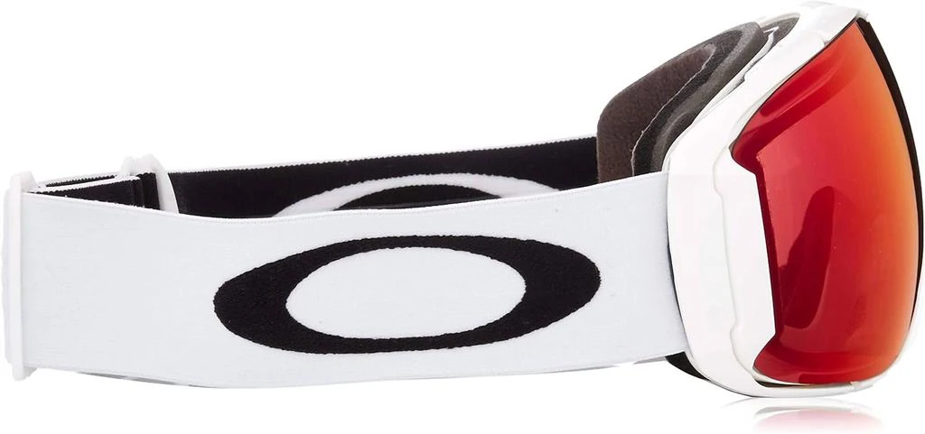 商品Oakley|Men's Airbrake Snow Goggles, Prizm Torch Iridium In Polished White,价格¥1222,第3张图片详细描述