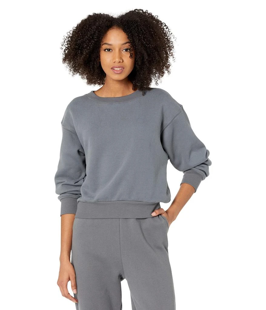 商品Beyond yoga|Work from Home Fleece Cropped Crew,价格¥282,第1张图片