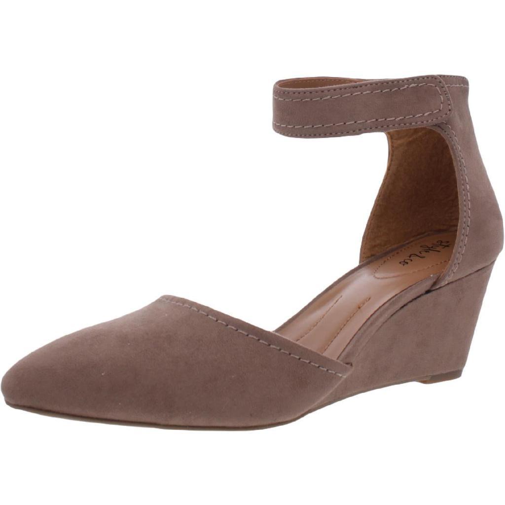 商品Style & Co|Style & Co. Womens Yarah Ankle Strap Wedge Heels,价格¥126-¥178,第5张图片详细描述