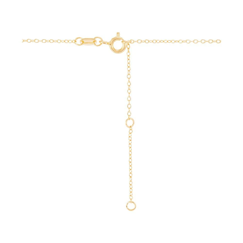 商品Giani Bernini|Enamel Stars & Stripes Heart Pendant Necklace in 14k Gold-Plated Sterling Silver, 16" + 2" extender, Created for Macy's,价格¥223,第4张图片详细描述