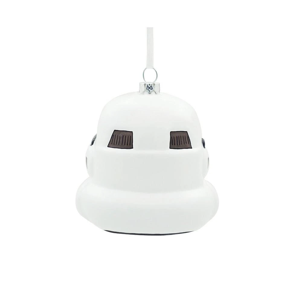 商品Hallmark|Christmas Ornament Star Wars Stormtrooper Helmet Blown Glass,价格¥52,第2张图片详细描述