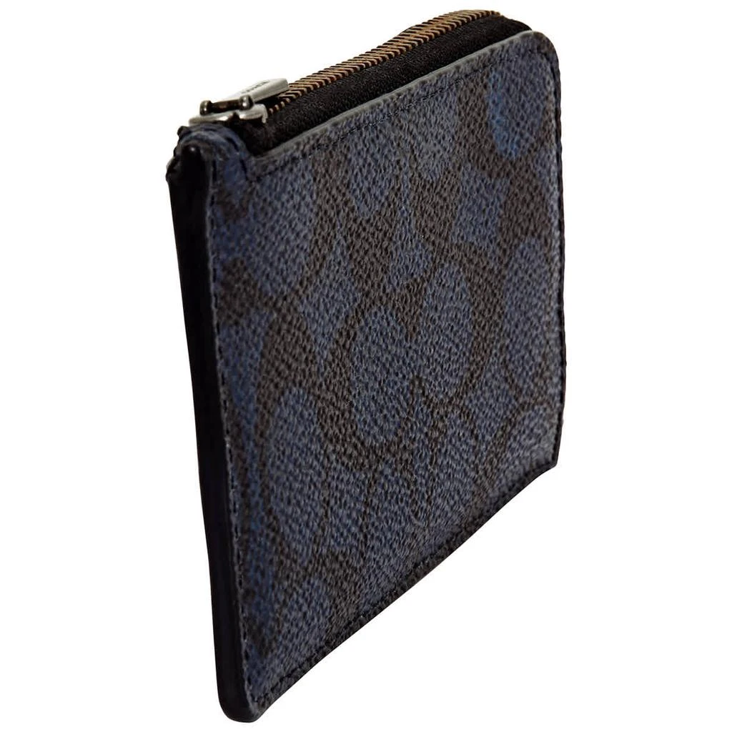 商品Coach|Midnight L-zip Card Case In Signature Canvas,价格¥457,第2张图片详细描述