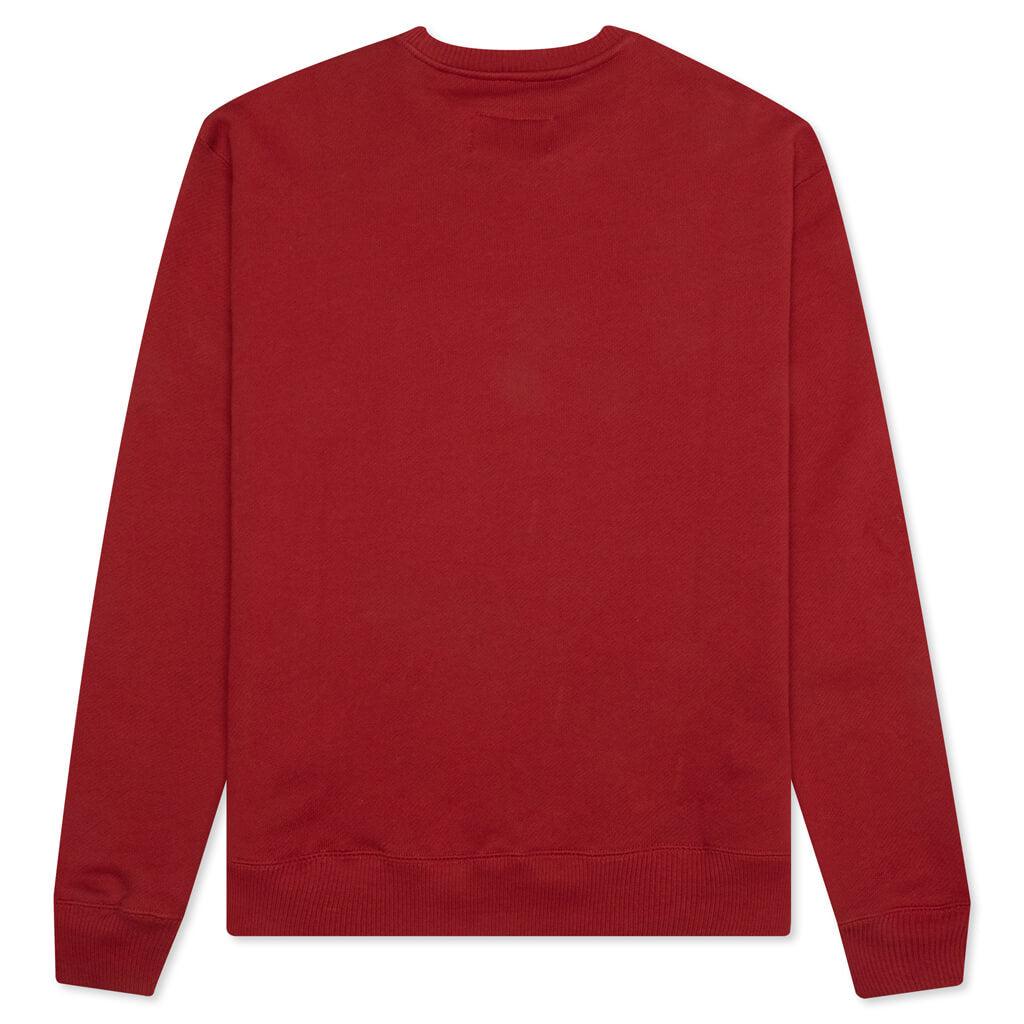A-Cold-Wall Logo Sweatshirt - Deep Red商品第2张图片规格展示