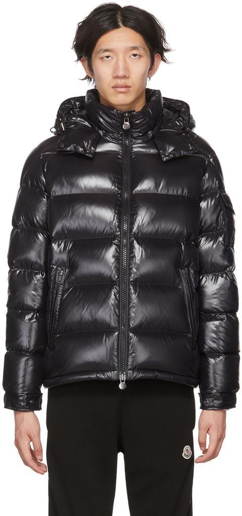 商品Moncler|Black Maya Down Jacket,价格¥12256,第1张图片