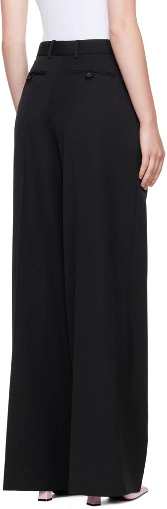 商品Versace|Black Pleated Trousers,价格¥3834,第3张图片详细描述