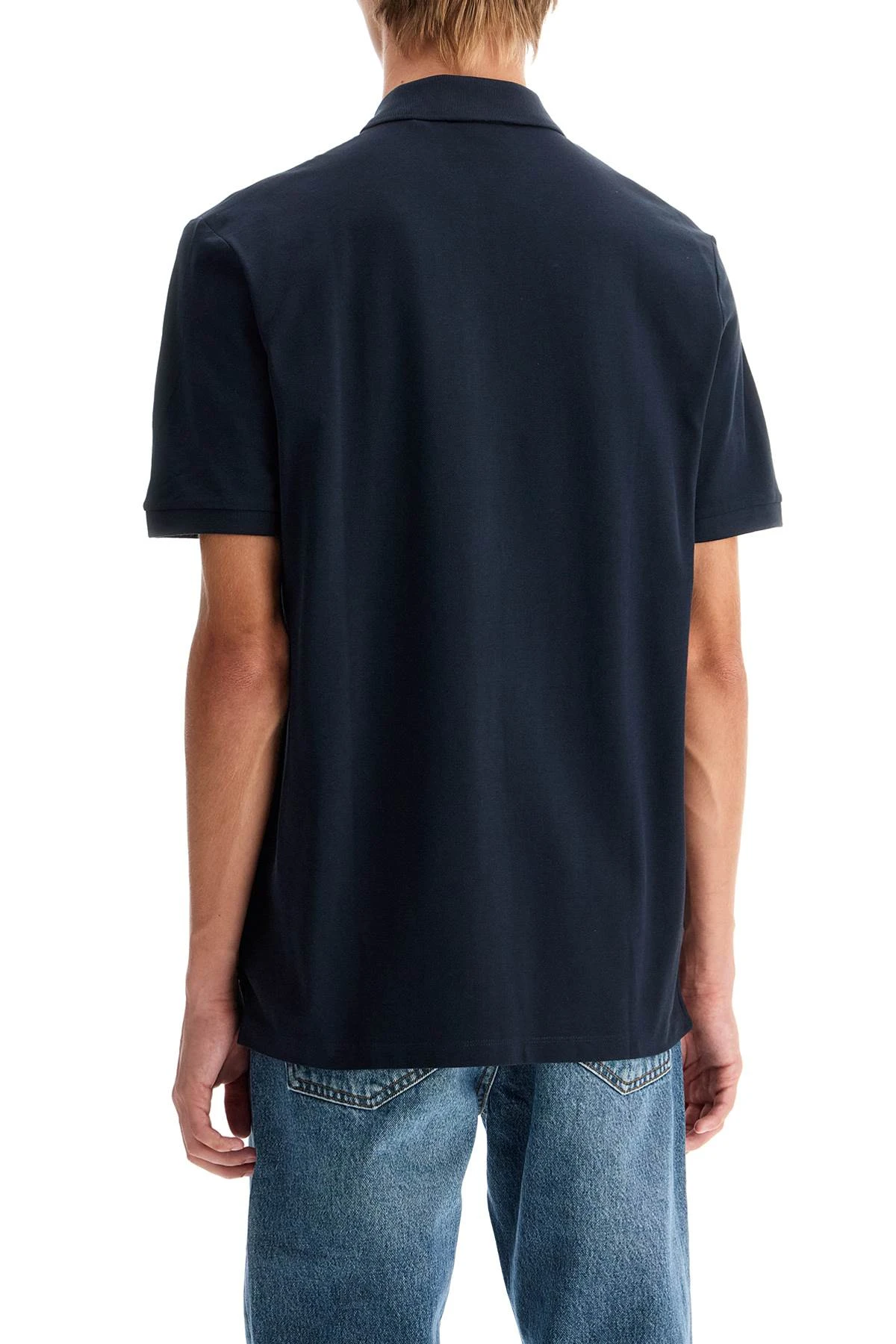 商品Hugo Boss|Hugo Boss 男士POLO衫 50466182406 蓝色,价格¥709,第4张图片详细描述