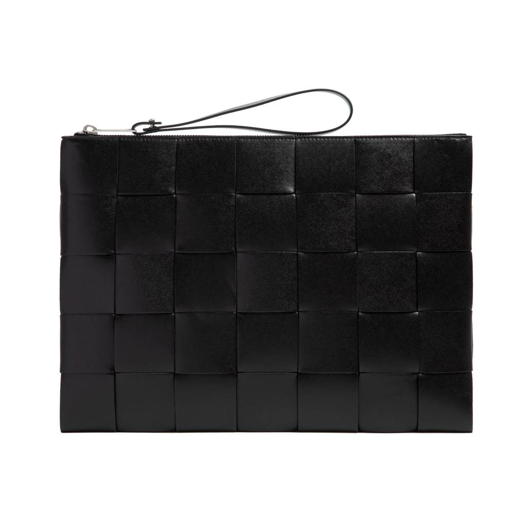 商品Bottega Veneta|BOTTEGA VENETA  WOVEN LEATHER POUCH SMALLLEATHERGOODS,价格¥8553,第1张图片