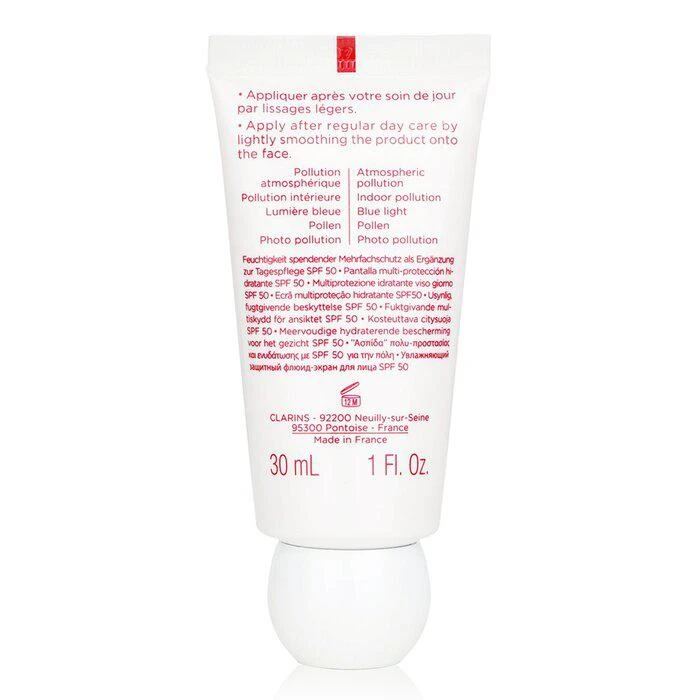 商品Clarins|Clarins 「UV小白盾」娇韵诗多效轻透防晒乳SPF50 - 润粉色 30ml/1oz,价格¥404,第3张图片详细描述