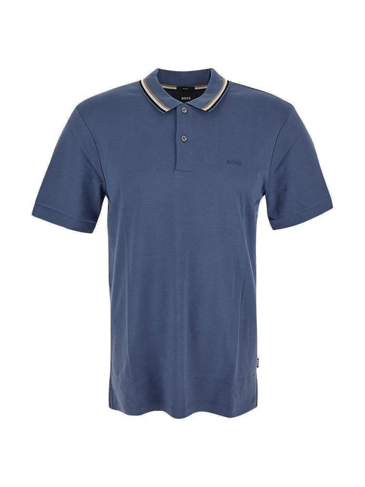 商品Hugo Boss|Boss Hugo Boss Slim-Fit Polo Shirt,价格¥684,第1张图片