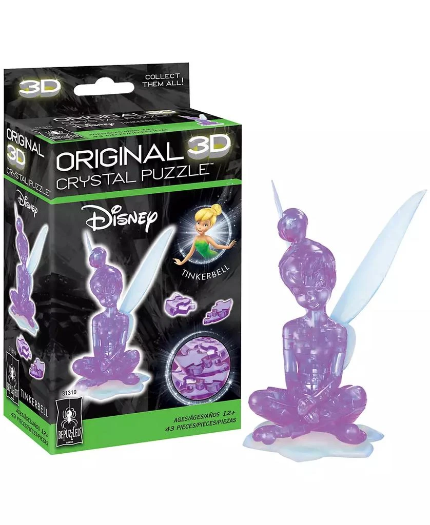 商品University Games|Bepuzzled 3D Crystal Puzzle Disney Tinker Bell, 43 Pieces,价格¥127,第2张图片详细描述