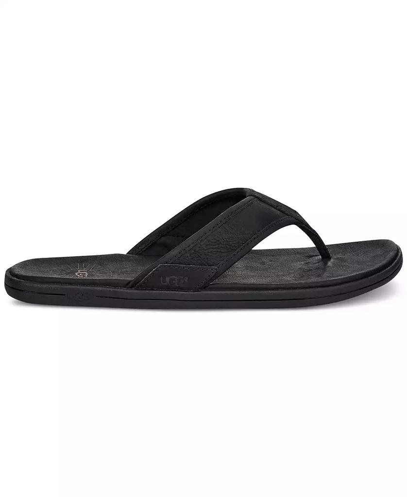 商品UGG|Men's Seaside Leather Lightweight Flip-Flop Sandal,价格¥364,第3张图片详细描述