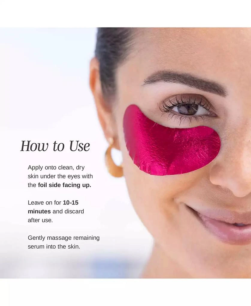 商品Wander Beauty|Baggage Claim Limited-Edition Festive Fuchsia Eye Masks, Created for Macy's,价格¥166,第3张图片详细描述