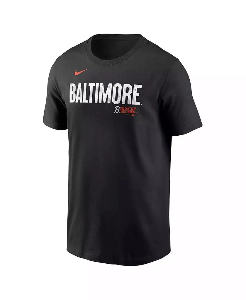 商品NIKE|Men's Gunnar Henderson Black Baltimore Orioles Fuse City Connect Name Number T-Shirt,价格¥336,第2张图片详细描述