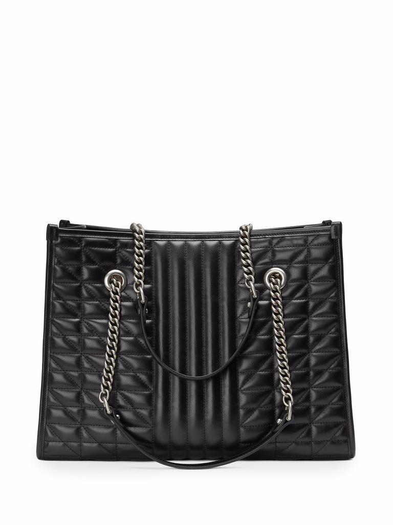商品Gucci|GUCCI - Gg Marmont Leather Shopping Bag,价格¥15603,第6张图片详细描述