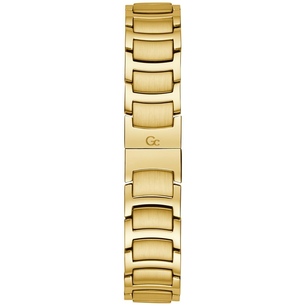 商品GUESS|Gc Cruise Women's Swiss Gold-Tone Stainless Steel Bracelet Watch 32mm,价格¥2786,第5张图片详细描述