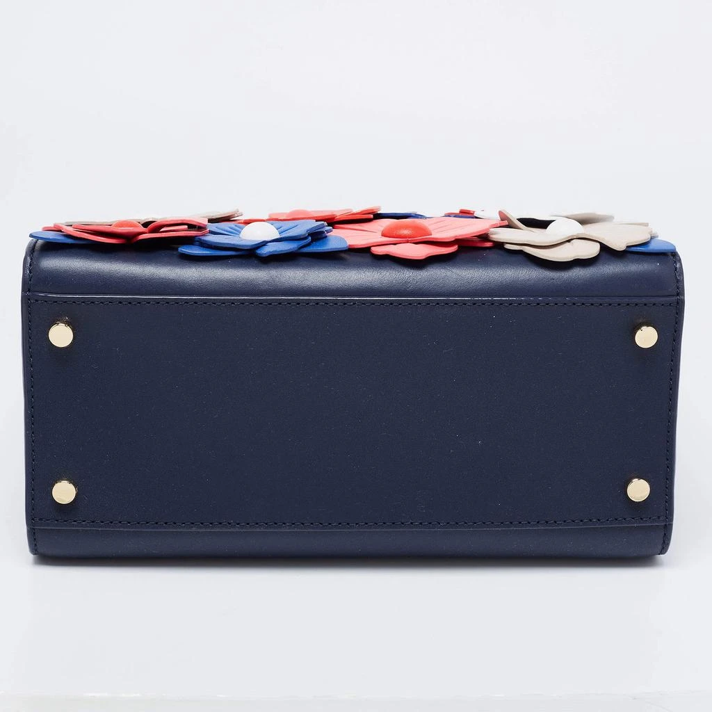Kate Spade Multicolor Leather Floral Applique Daisy Lane Sam Tote 商品