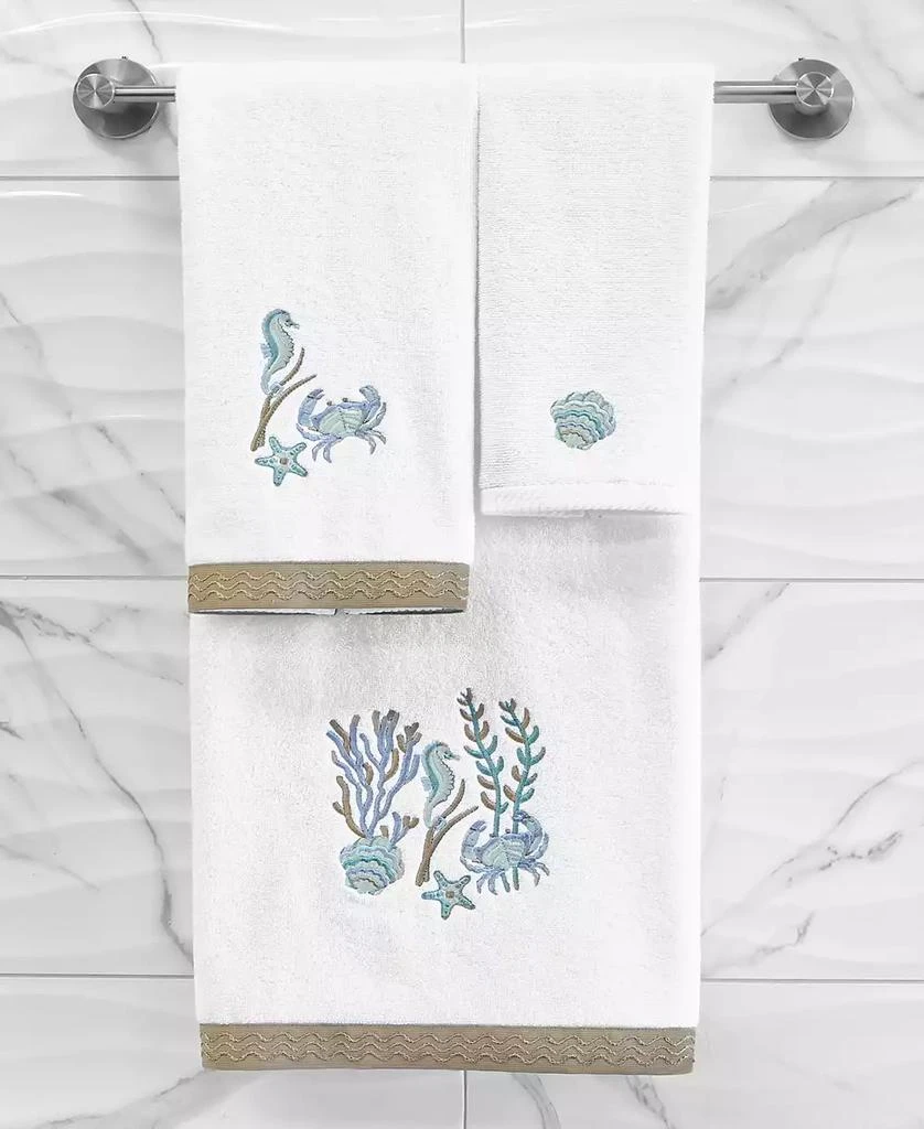 商品Linum Home Textiles|Textiles Turkish Cotton Aaron Embellished Bath Towel Set, 2 Piece,价格¥231,第2张图片详细描述