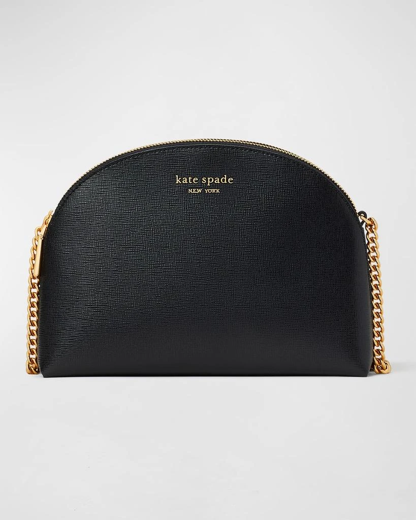 商品Kate Spade|double zip leather crossbody bag,价格¥1742,第1张图片