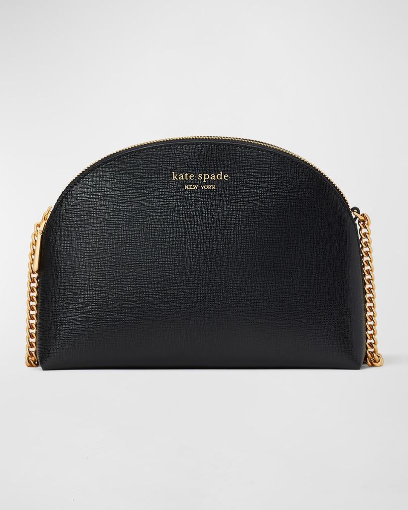 商品Kate Spade|double zip leather crossbody bag,价格¥1671,第1张图片