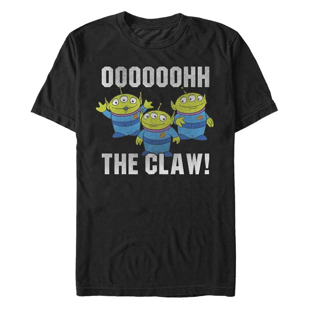 商品Disney|Disney Pixar Men's Toy Story Aliens Ooh The Claw, Short Sleeve T-Shirt,价格¥185,第1张图片