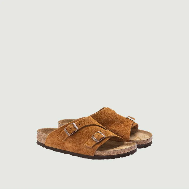 商品Birkenstock|Sandals Zürich  Fauve BIRKENSTOCK,价格¥884,第3张图片详细描述