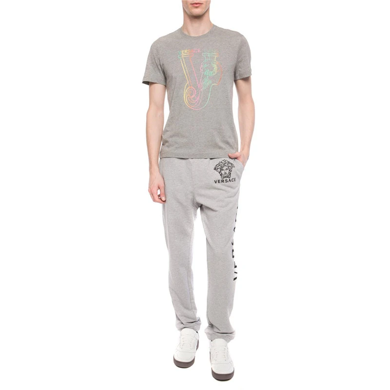 VERSACE 范思哲 男士灰色棉质休闲裤 A82382-A228553-A904B 商品