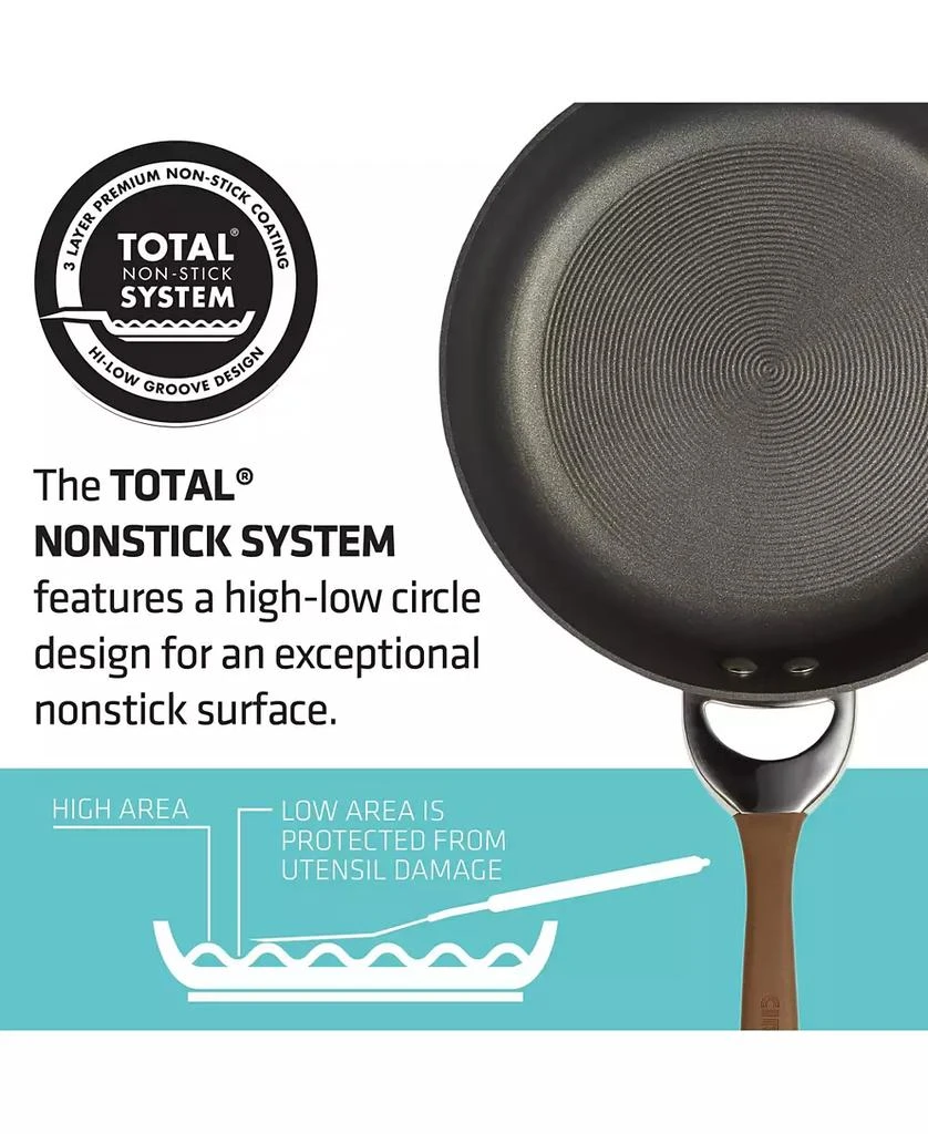商品Circulon|Symmetry Chocolate 11" French Skillet,价格¥371,第4张图片详细描述