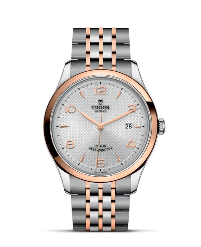 商品Tudor|Tudor 1926 Silver Dial Rose Gold and Stainless Steel Men's Watch M91651-0001,价格¥17596,第1张图片