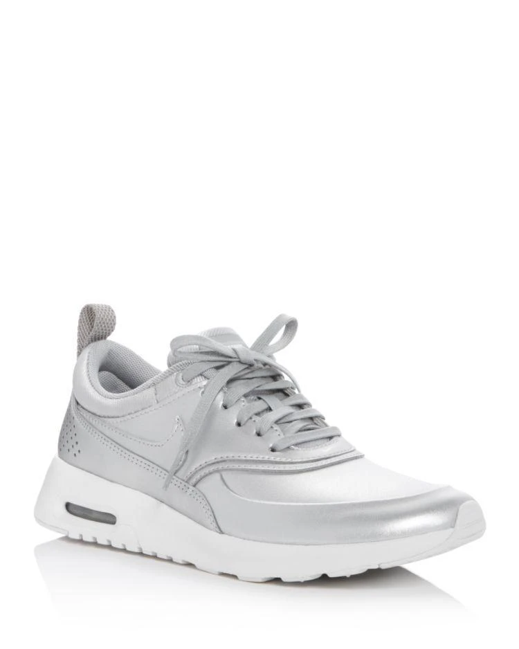 商品NIKE|Air Max Thea Metallic Lace Up Sneakers,价格¥639,第1张图片