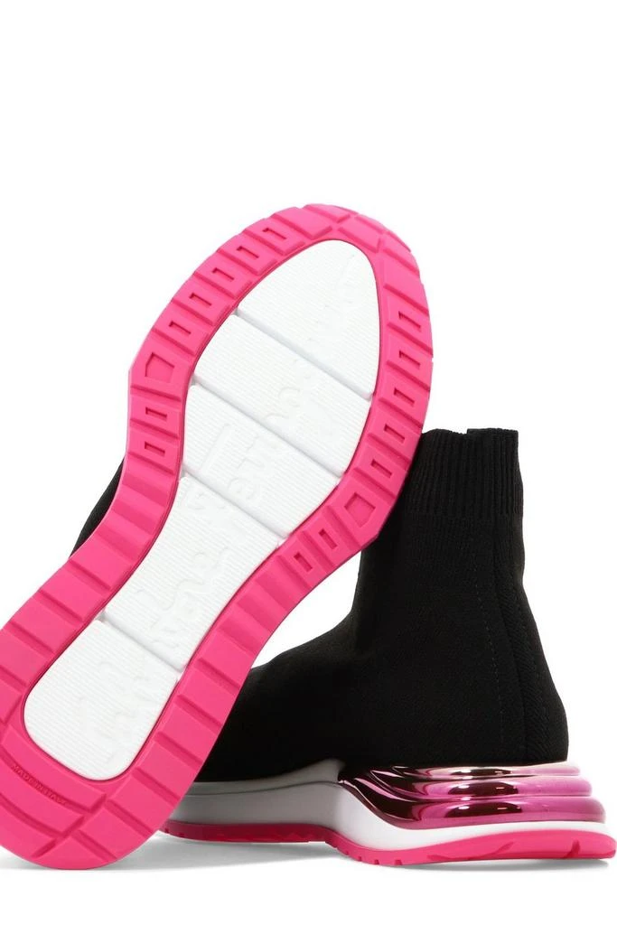 商品Salvatore Ferragamo|Salvatore Ferragamo Logo Embellished Sock Sneakers,价格¥2708,第5张图片详细描述