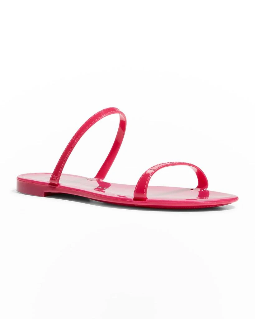 商品Stuart Weitzman|Sawyer Dual-Band Flat Sandals,价格¥741,第2张图片详细描述