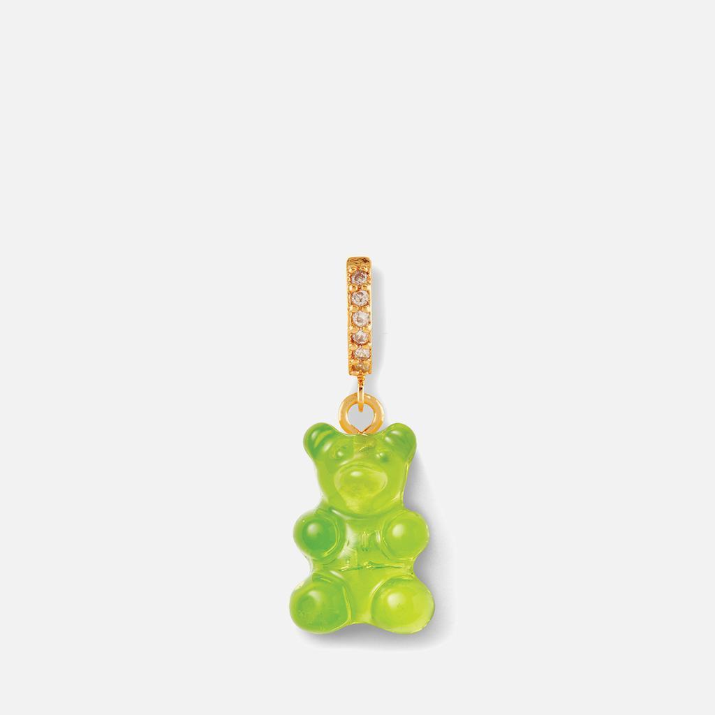 商品Crystal Haze|Crystal Haze Nostalgia Bear Gold-Plated, Crystal and Resin Pendant,价格¥216,第1张图片