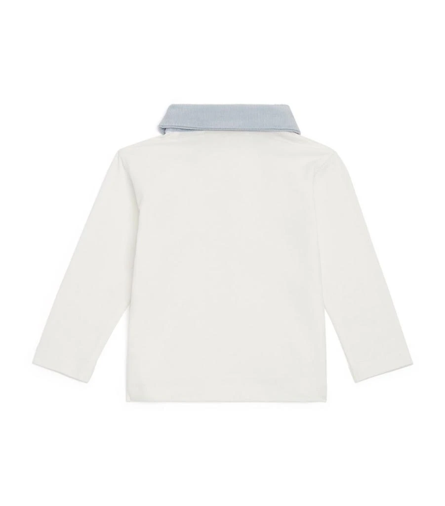 商品Patachou|Long-Sleeved Polo Shirt (6-24 Months),价格¥361,第2张图片详细描述