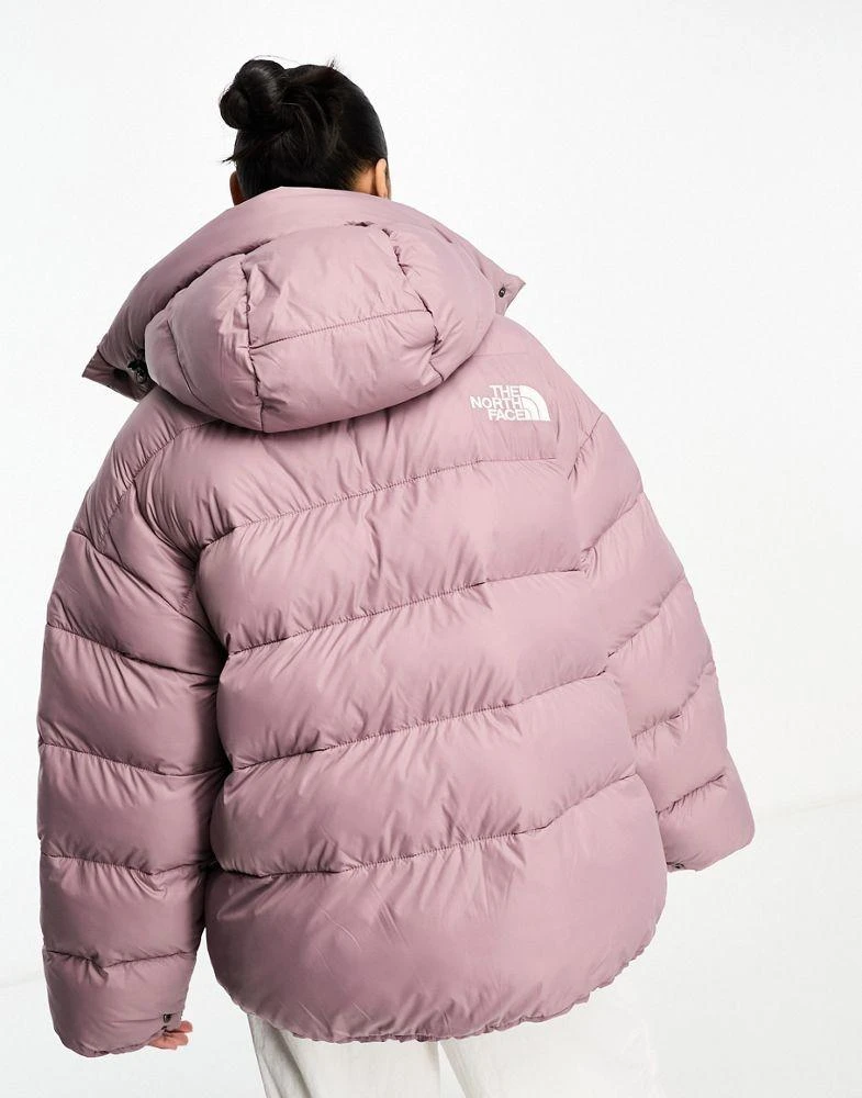 商品The North Face|The North Face Acamarachi oversized puffer jacket in taupe Exclusive at ASOS,价格¥2227,第4张图片详细描述