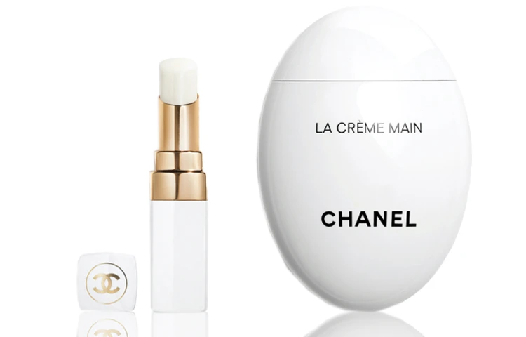 商品[国内直发] Chanel|香奈儿 白管润唇膏白蛋手霜组合 护理套装 舒缓肌肤防裂滋润 两件套,价格¥867,第5张图片详细描述