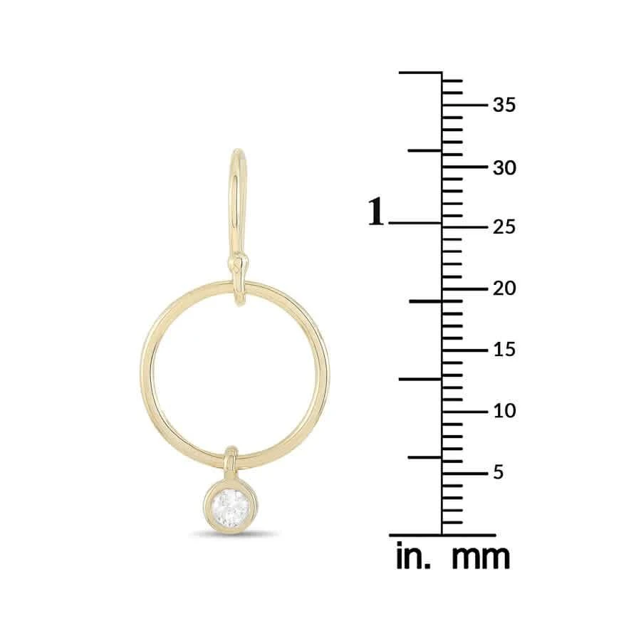 商品LB Exclusive|14K Yellow Gold 0.32 ct Diamond Earrings,价格¥4433,第3张图片详细描述