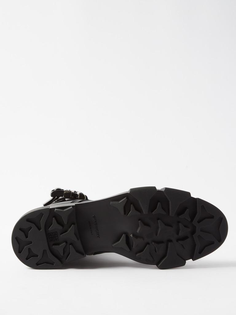 商品Givenchy|Terra 4G-buckled leather boots,价格¥7701,第6张图片详细描述