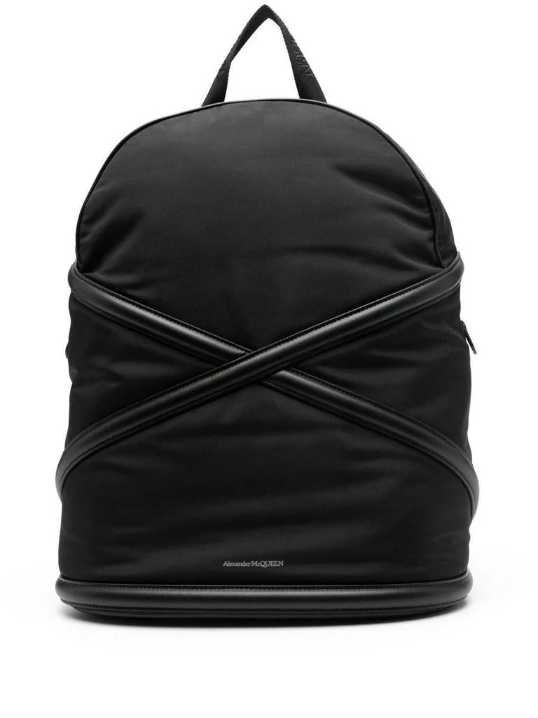 商品Alexander McQueen|Alexander McQueen Backpacks in Black,价格¥5492,第1张图片