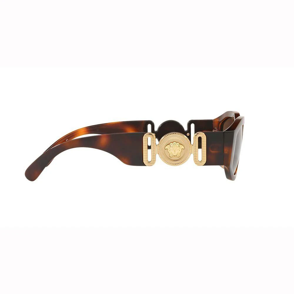 商品Versace|Versace Eyewear Rectangular Frame Sunglasses,价格¥1525,第3张图片详细描述