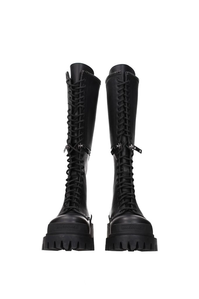 商品Balenciaga|Boots Leather Black,价格¥4408,第3张图片详细描述