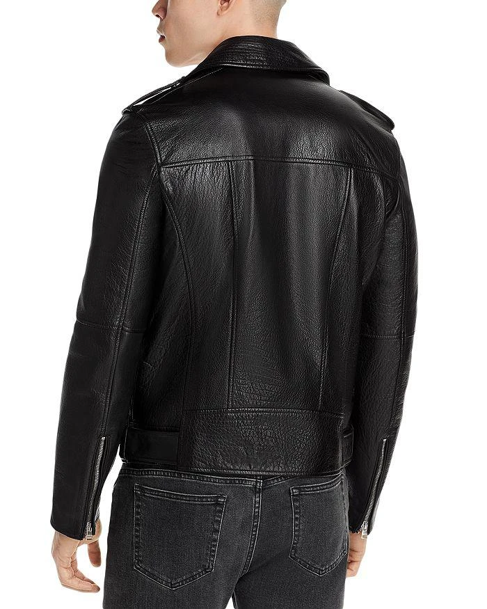 商品Hugo Boss|Lowis Leather Moto Jacket,价格¥4084,第4张图片详细描述