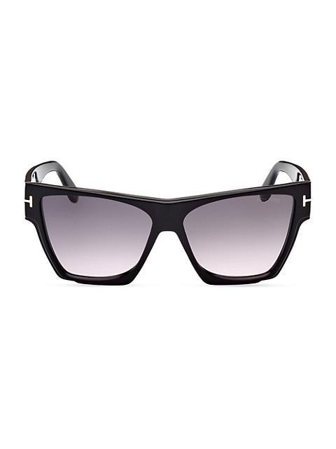 商品Tom Ford|Dove 59MM Rectangular Sunglasses,价格¥3077,第1张图片
