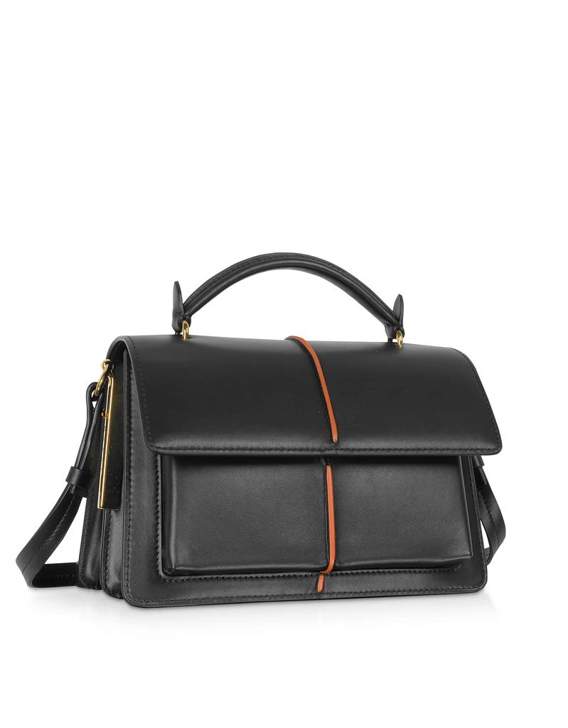 商品Marni|Attaché光滑皮革手提包,价格¥6793,第4张图片详细描述
