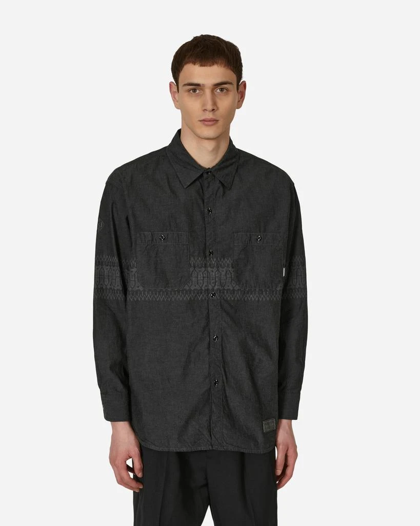 商品NEIGHBORHOOD|Bi Chambray Longsleeve Shirt Black,价格¥997,第1张图片