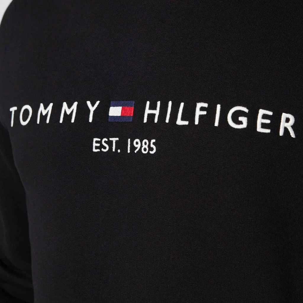 商品Tommy Hilfiger|Tommy Hilfiger Men's Tommy Logo Hoodie - Jet Black,价格¥855,第4张图片详细描述